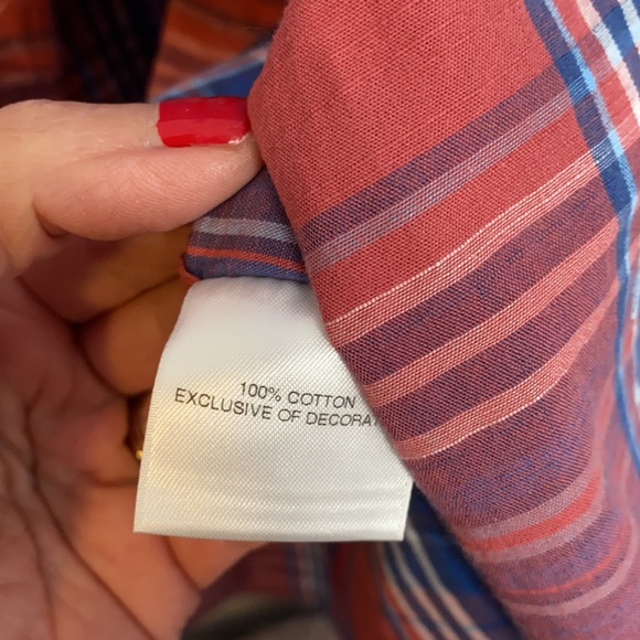 Cremieux 38 men’s soft lightweight shirt sleeved button down shirt - Picture 7 of 8